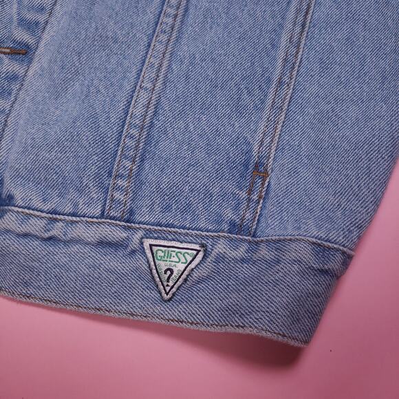 Vtg Georges Marciano for Guess denim jacket - Picture 4 of 7